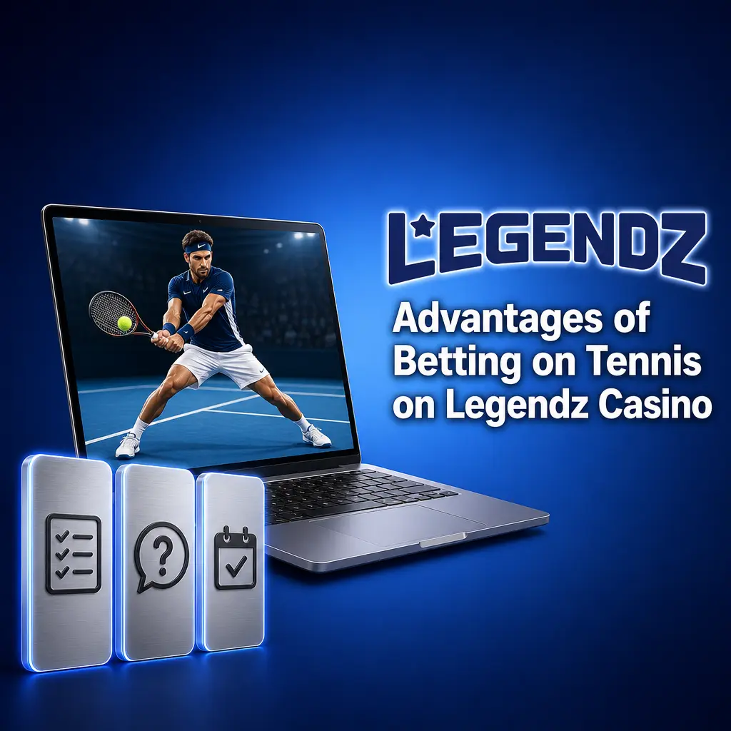 Tennis betting on Legendz Casino