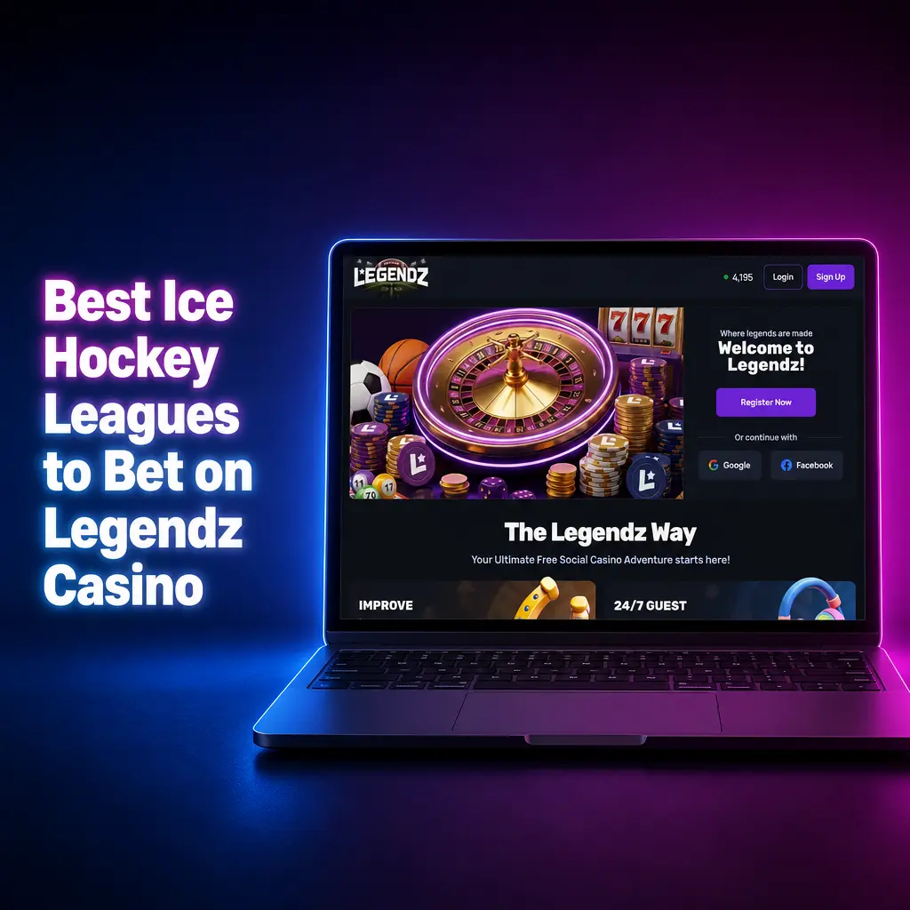 Ice hockey leagues available for betting at Legendz Casino