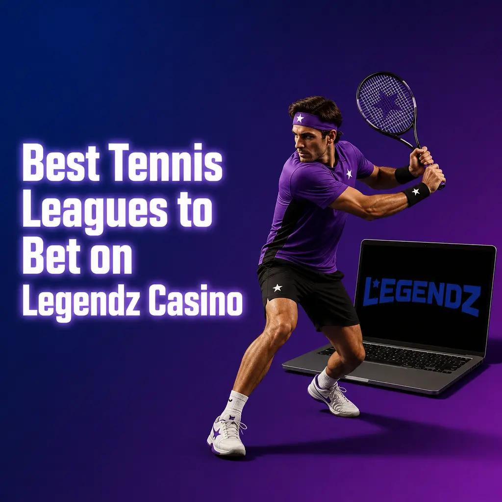 Tennis tournament action at Legendz Casino