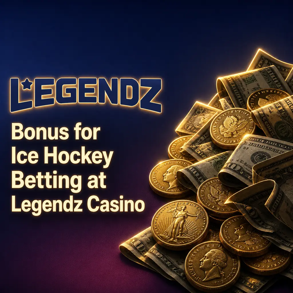 Ice hockey betting bonus at Legendz Casino