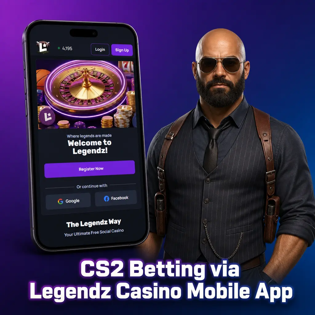 Legendz Casino CS2 mobile betting app
