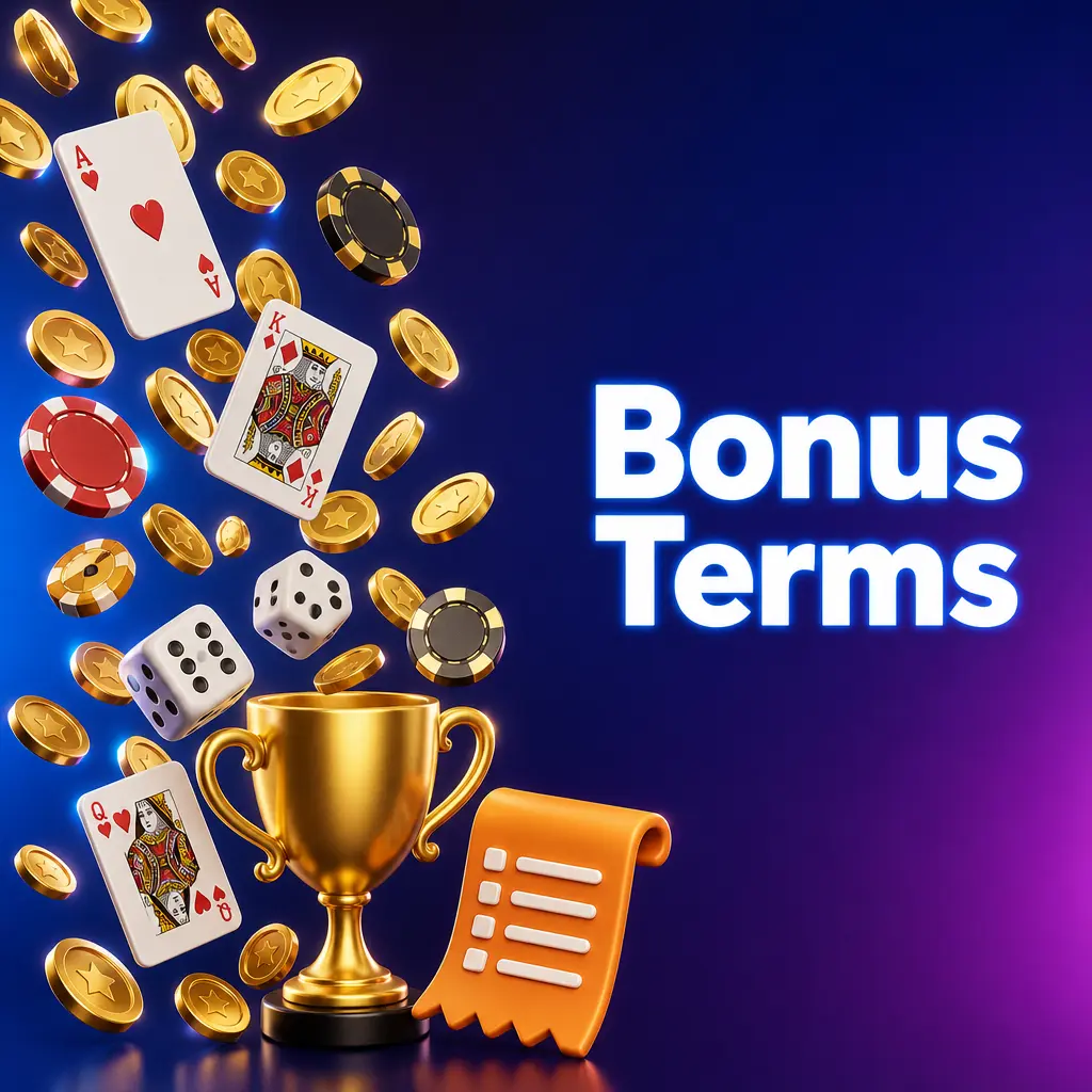 Overview of casino bonus terms and conditions