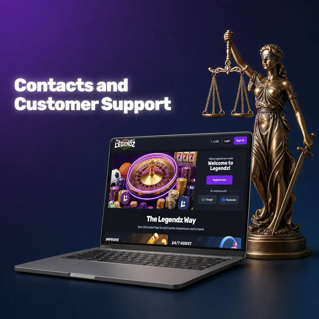 Customer support representative assisting a player