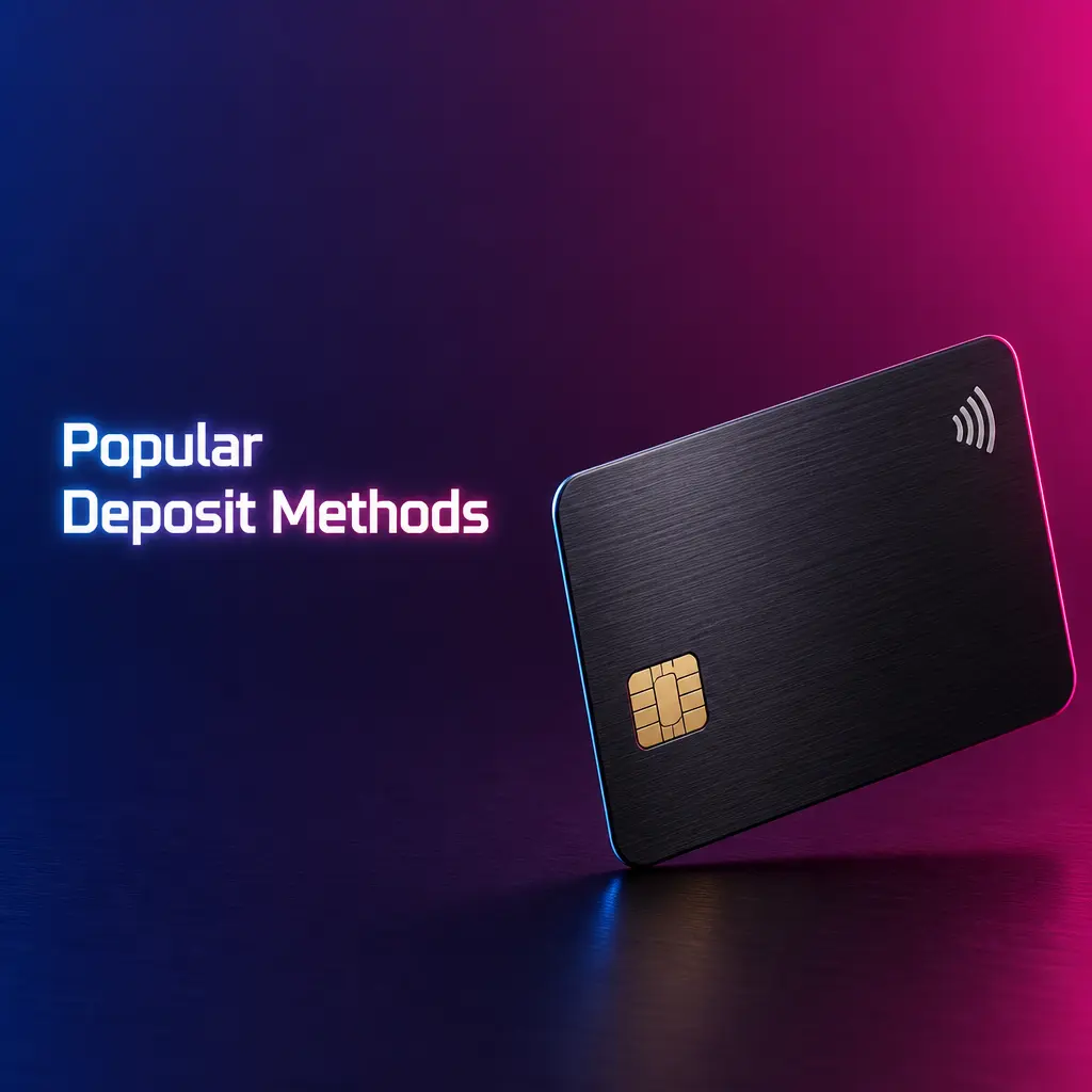Popular deposit methods available at Legendz Casino