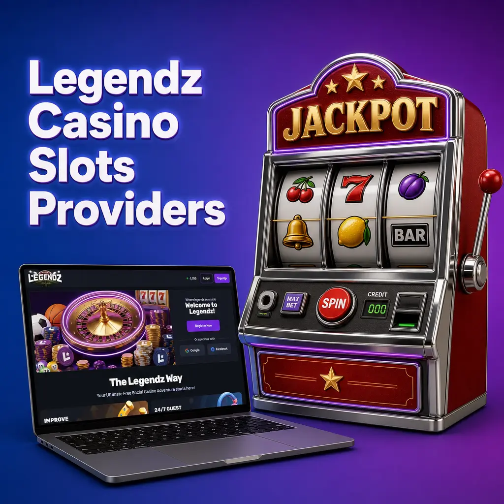 Legendz Casino slot game providers showcase