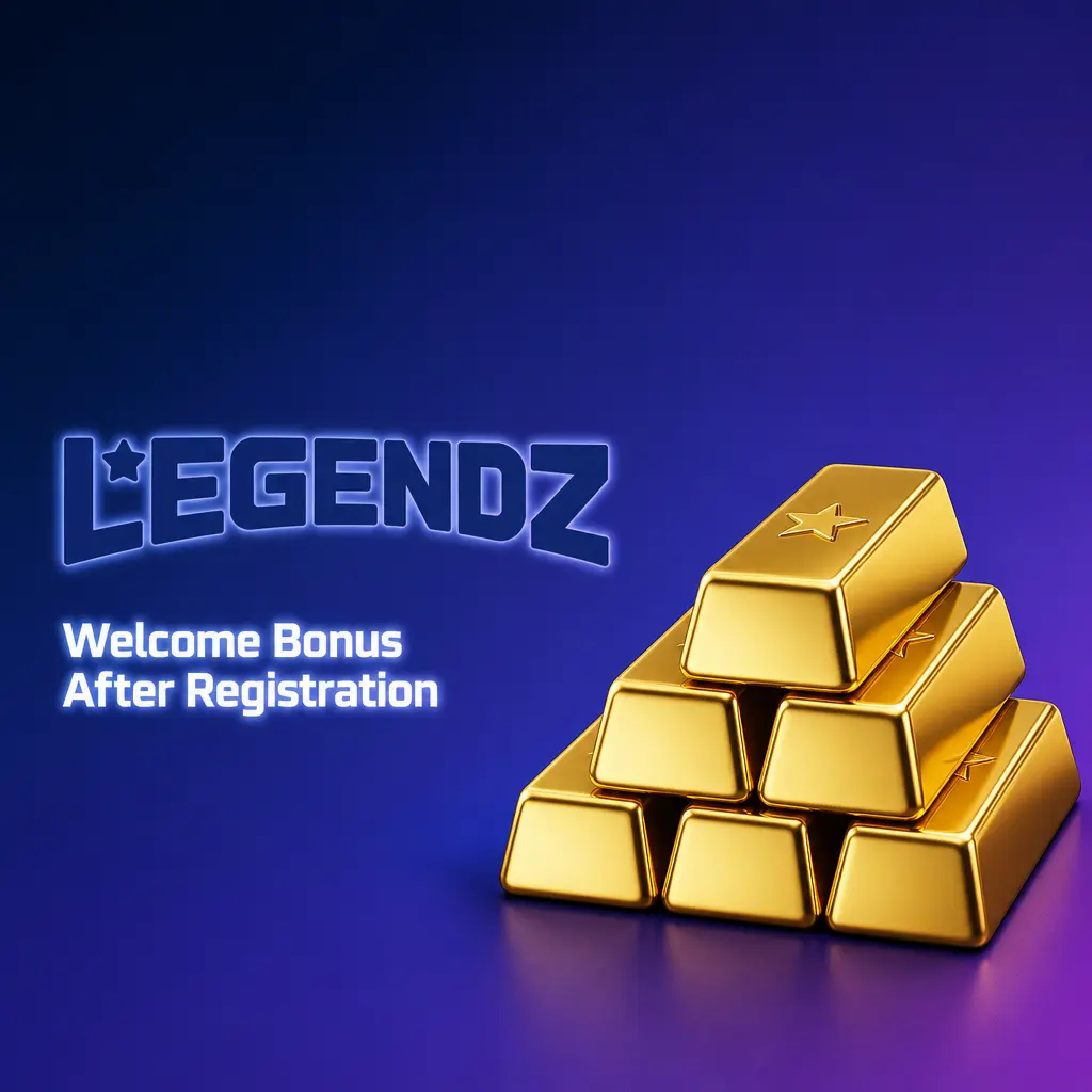 Legendz Casino welcome bonus of Gold Coins and Sweeps Coins