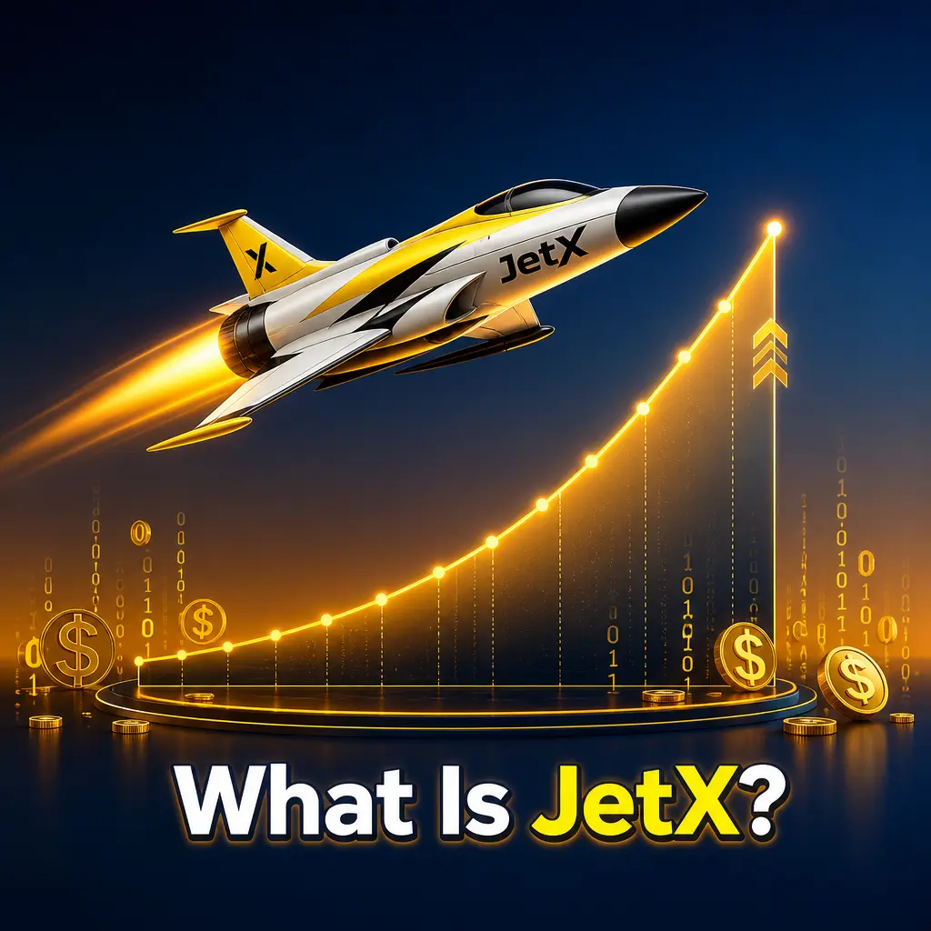 JetX crash game on Legendz Casino showing a rising multiplier and plane before cash out.