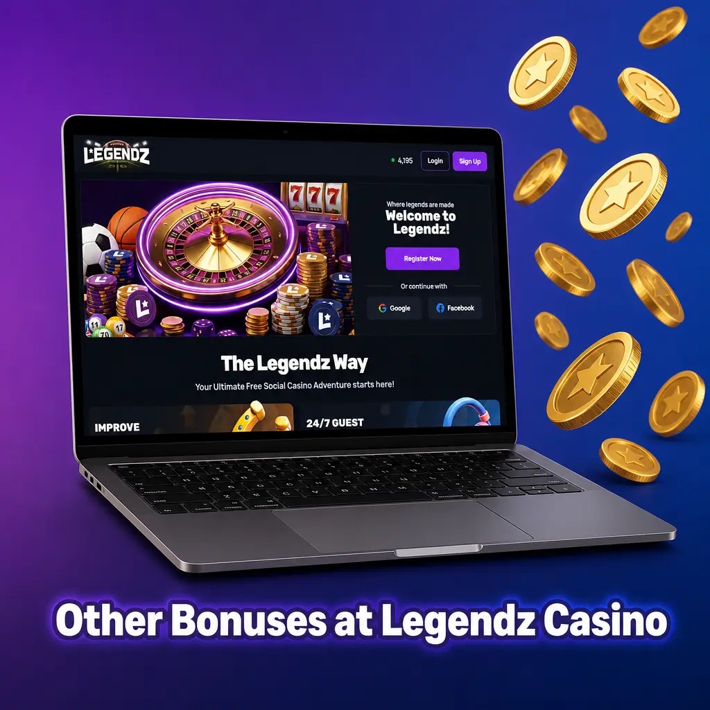 Legendz Casino bonus offers overview