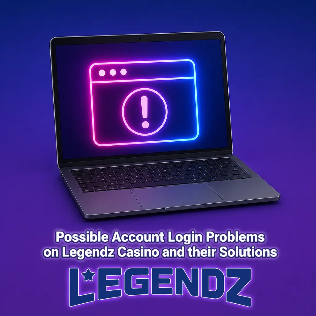 Legendz Casino login troubleshooting