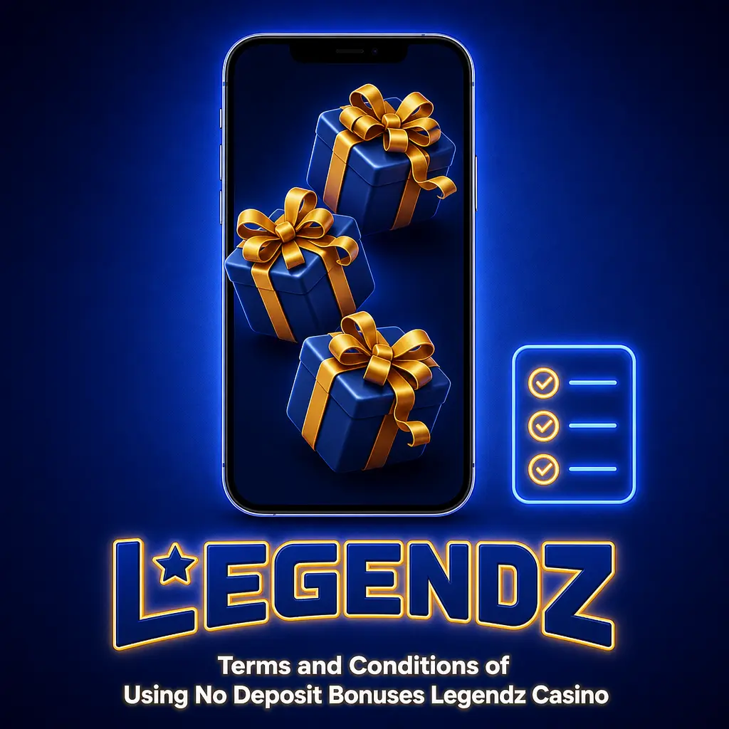 Legendz Casino no deposit bonus terms and conditions