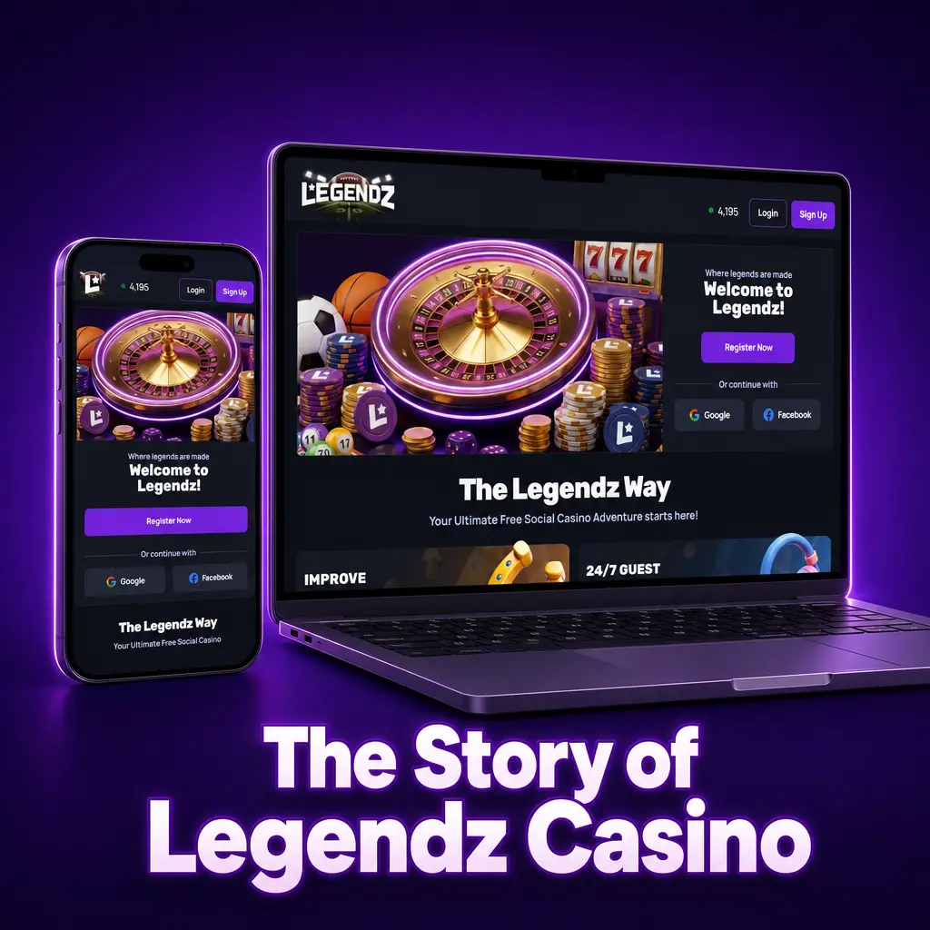 Legendz Casino sweepstakes gaming platform