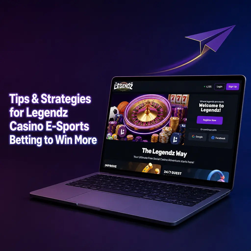 Esports betting strategy tips at Legendz Casino
