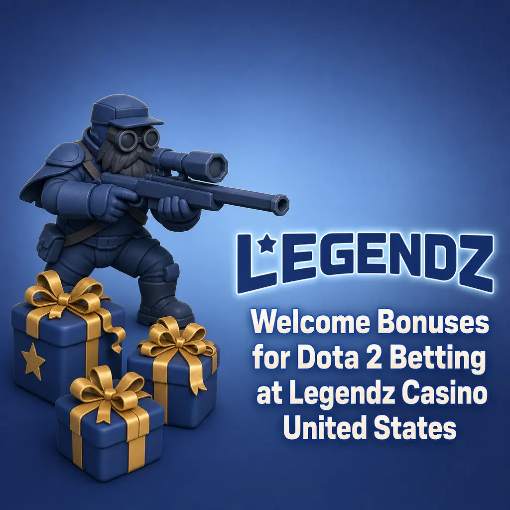New player bonus coins for Dota 2 betting at Legendz Casino